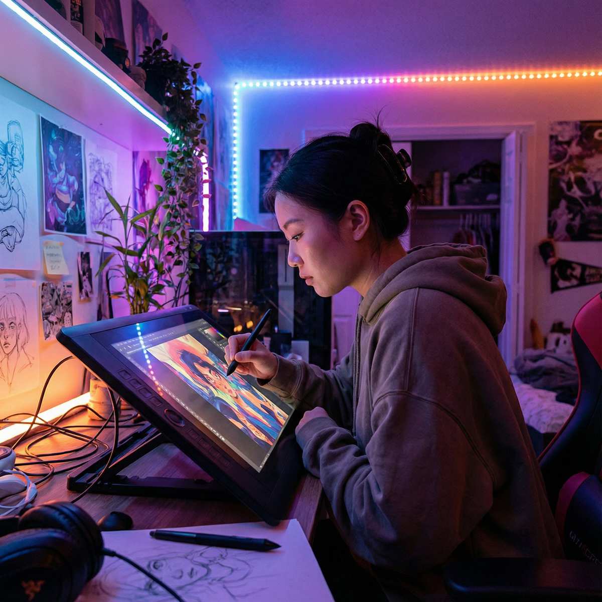 小马拉大车创作者画意人生